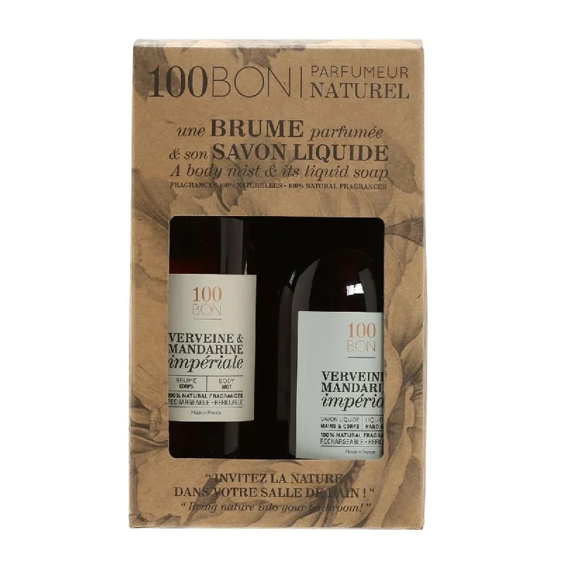 100 Bon  Verveine & Darine Bath Gift Set for Man - 2 Piece