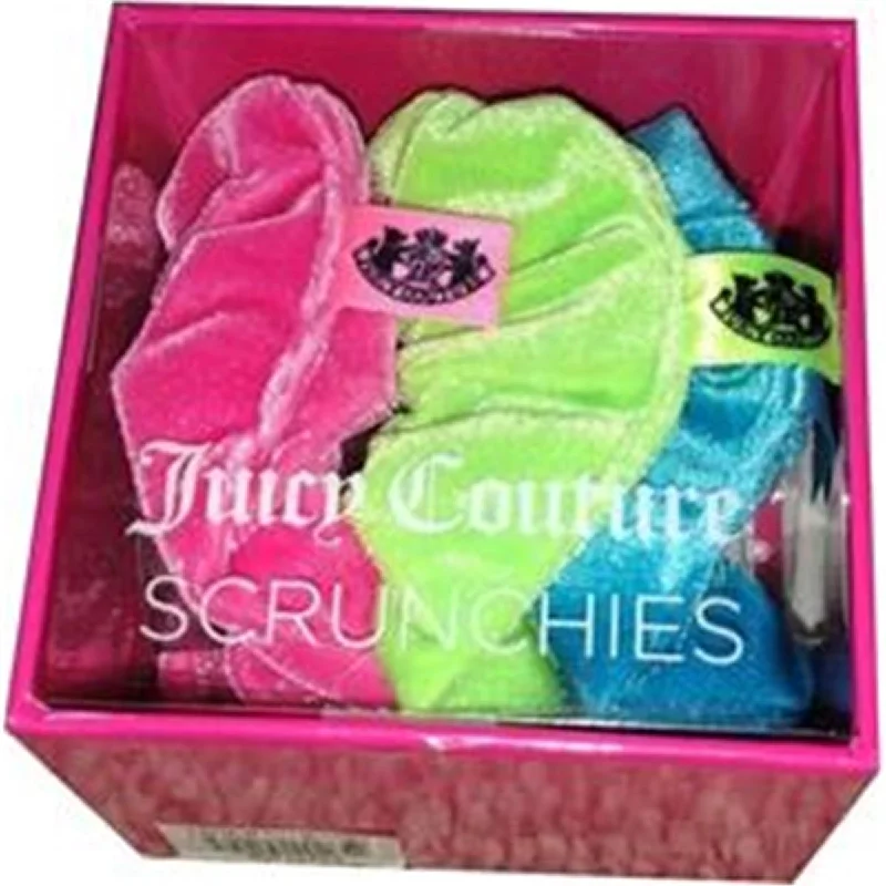 Juicy Couture  Scrunchies Makeup Gift Set for Women - 3 Piece