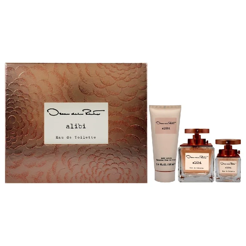 Oscar De La Renta  Alibi Gift Set for Women - 3 Piece