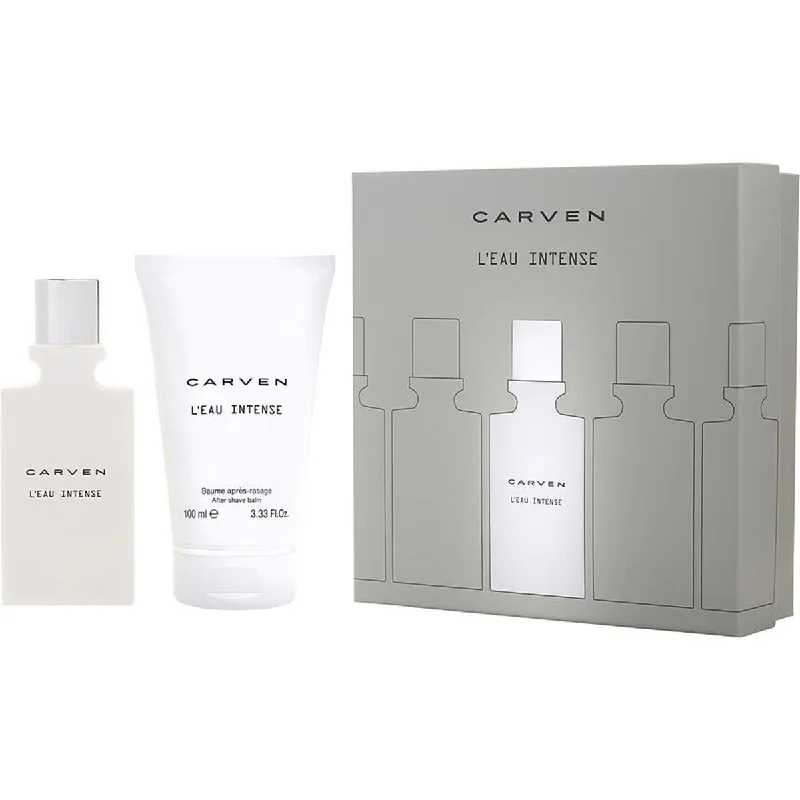 Carven  1.7 oz L Eau Intense Eau De Toilette Spray Gift Set for Men