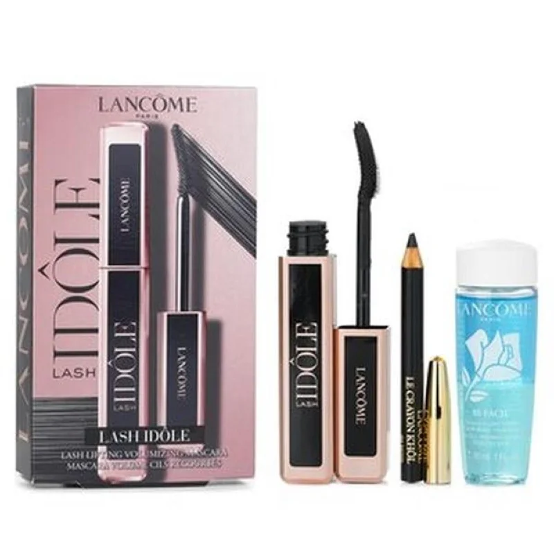 Lancome  Lash Idole Mascara Set - Volumizing Mascara 8 ml & Le Crayon Khol - No. 01 Black 0.7 g & Non-Oily Instant Cleanser 30 ml