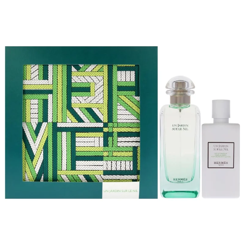 Hermes  2 Piece Un Jardin Sur Le Nil Gift Set for Unisex