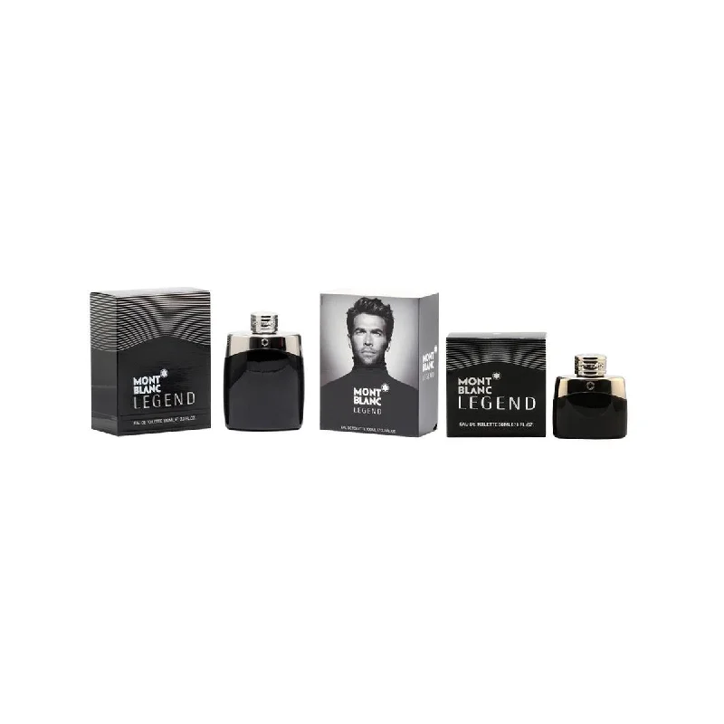 Mont Blanc  Duo Legend Men 3.3 oz & 1 oz EDT Spray Gift Set