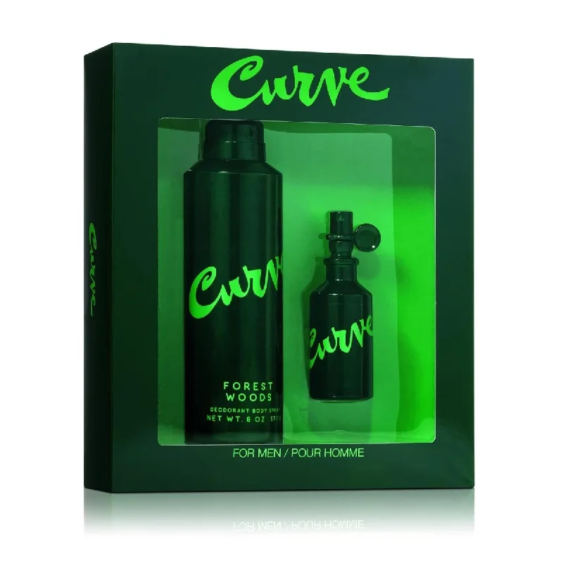 Liz Claiborne  Curve Forest Woods Variety of Gift Set for Men - 2 Piece