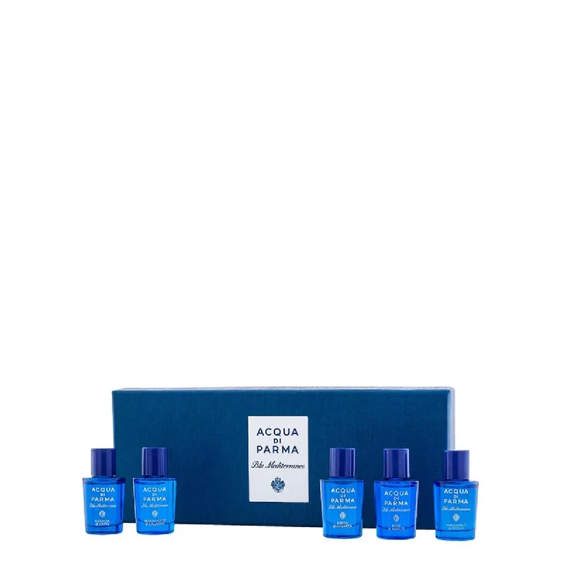 Acqua DI Parma  Unisex Acqua Di Parma Blue Mediterraneo Variety 5 Piece Variety Makeup Gift Set