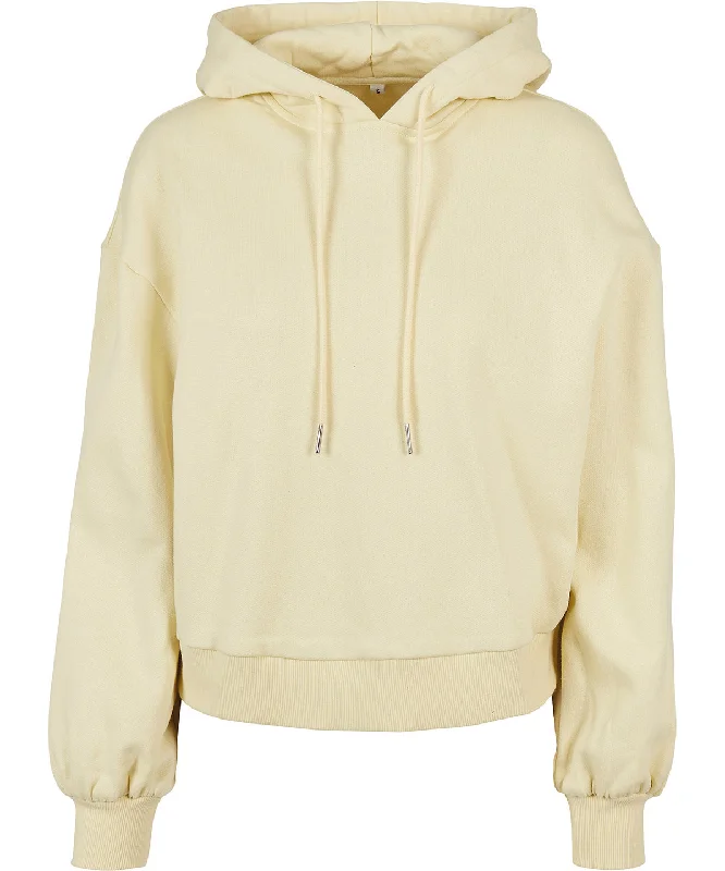 Soft Yellow - Women's organic oversized hoodie