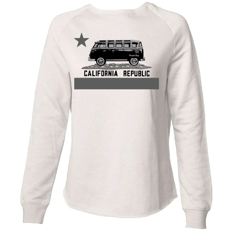 California Republic Fashion Van Super Soft Crewneck Sweater