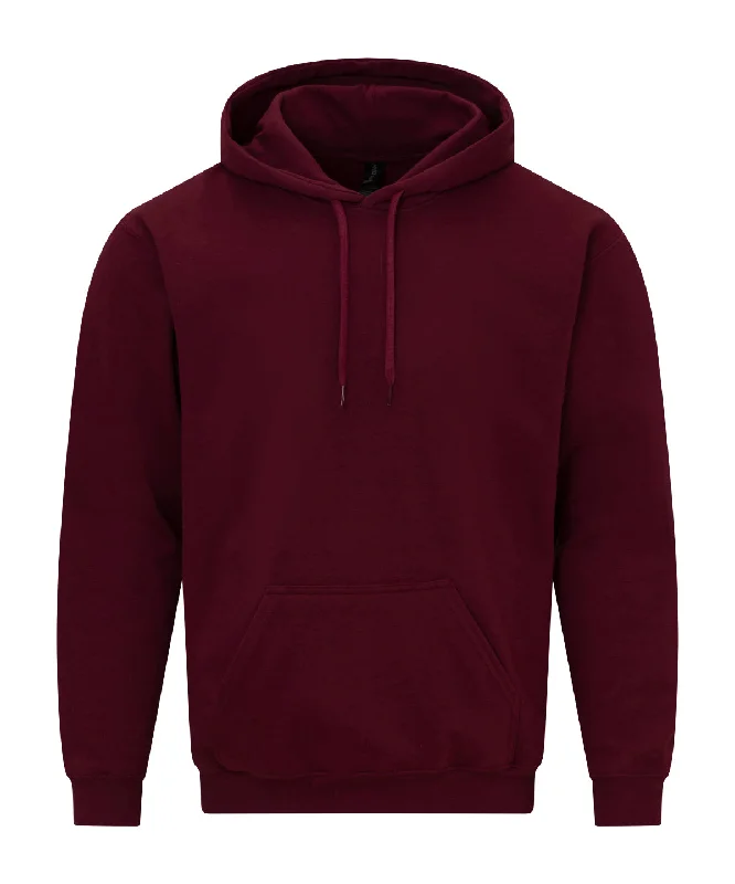 Maroon - Softstyle™ midweight fleece adult hoodie