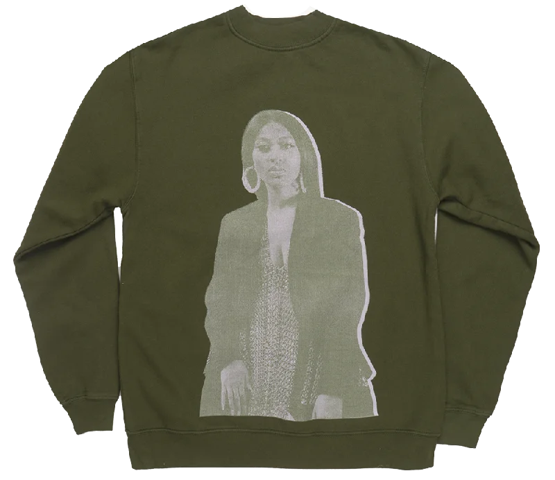 LICENSED JAZMINE SULLIVAN CREWNECK BLACK - JAZSUL10