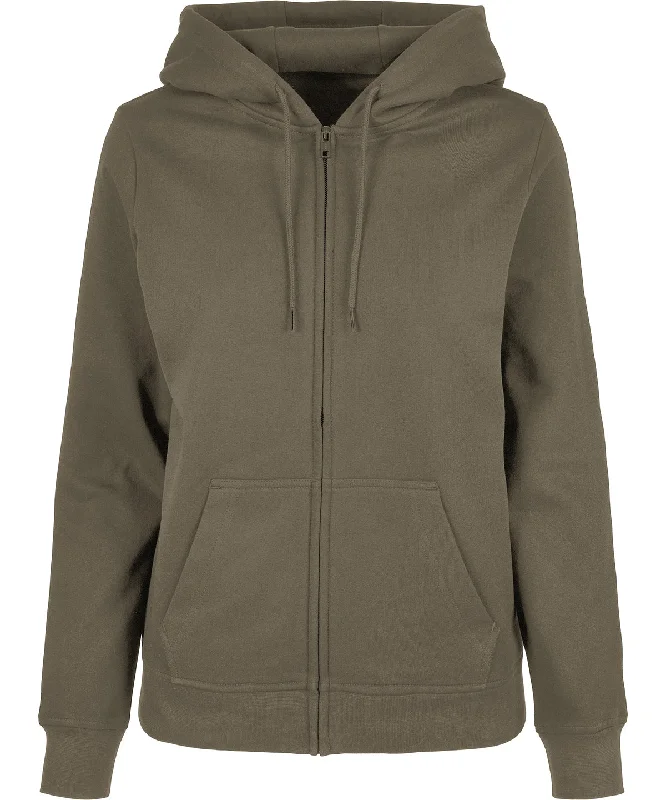 Olive - Women’s basic zip hoodie