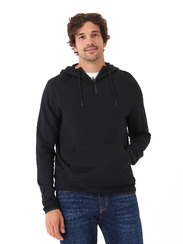 Khris 1/4 Zip Feather Fleece Hoodie