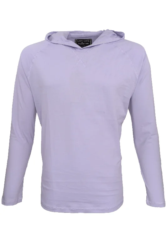 Live Live Hooded Sweater Purple