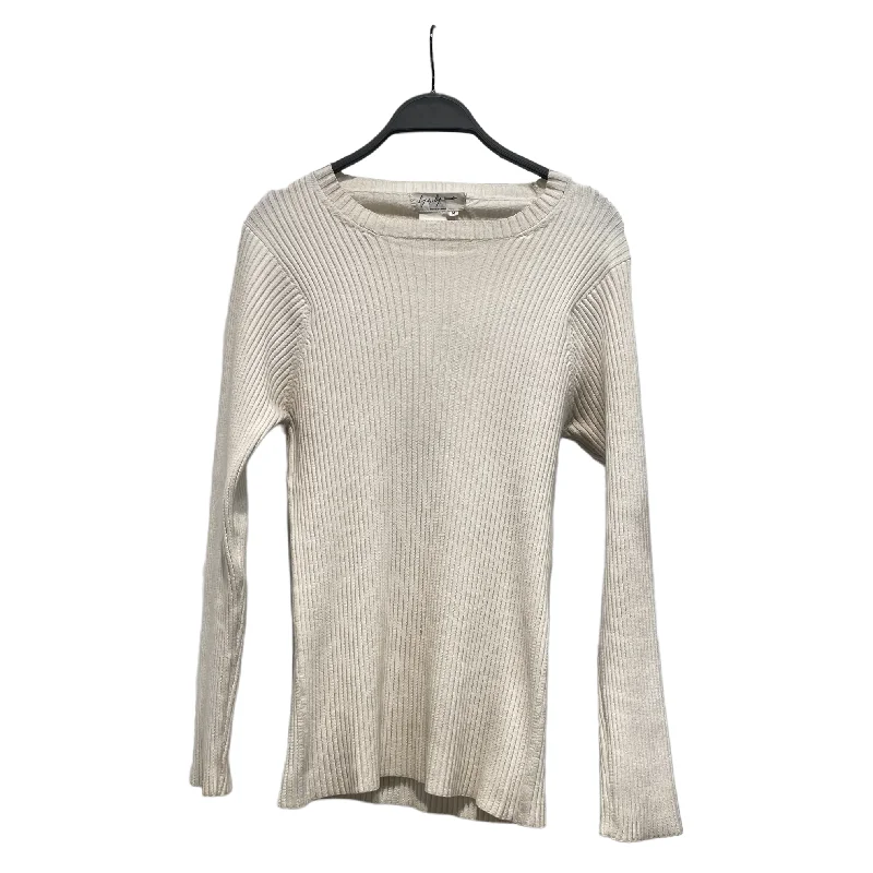 YOHJI YAMAMOTO/Sweater/M/Cotton/WHT