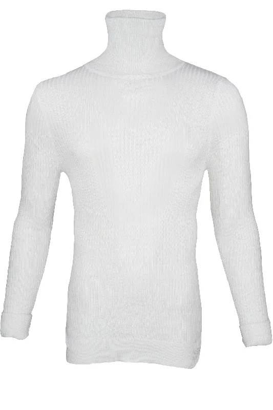 LCR Premium Turtleneck - White