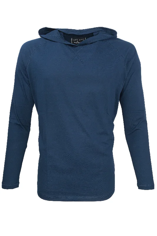 Live Live Hooded Sweater Navy