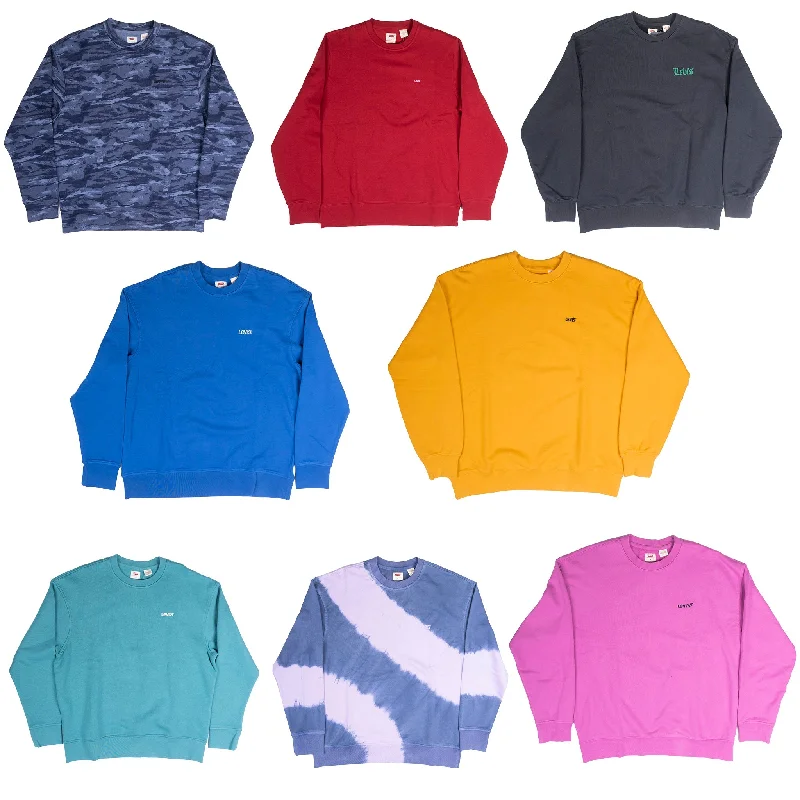 LEVIS CREWNECK SWEATSHIRTS ASSORTED - LCN04