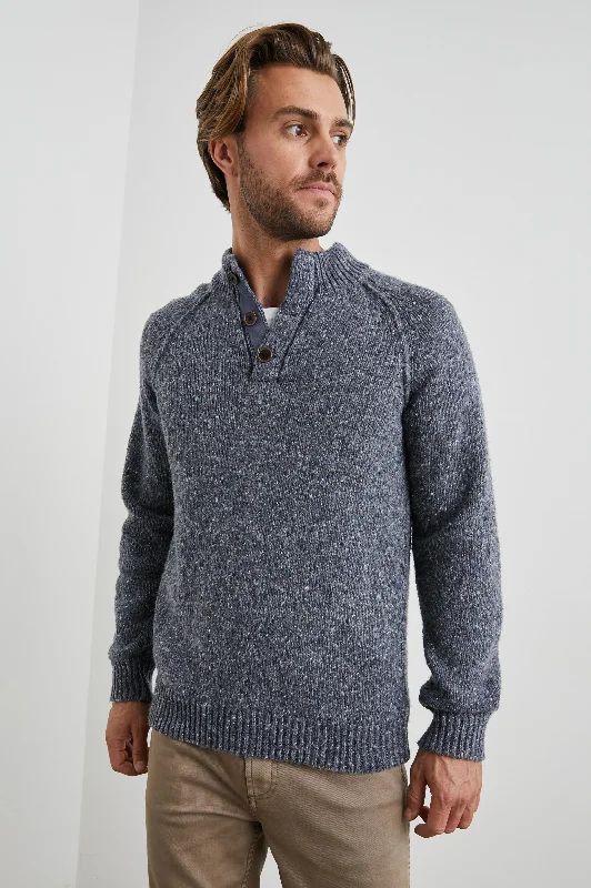 HARDING SWEATER - BLUE NEP