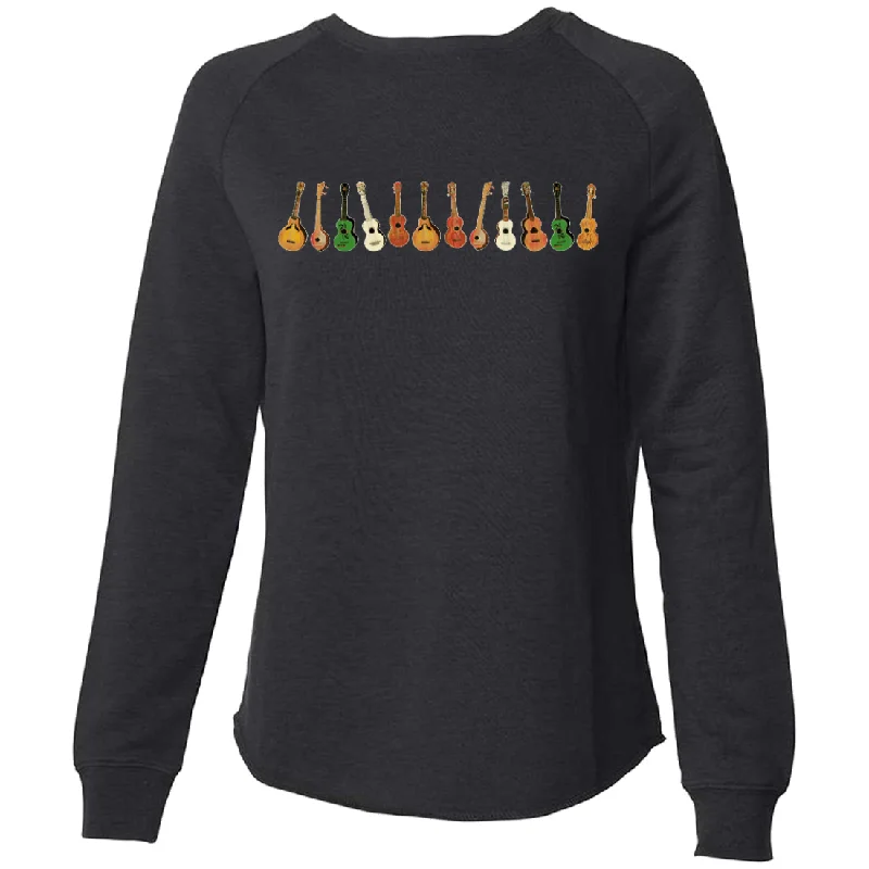 Ukulele Wrap Super Soft Crewneck Sweater