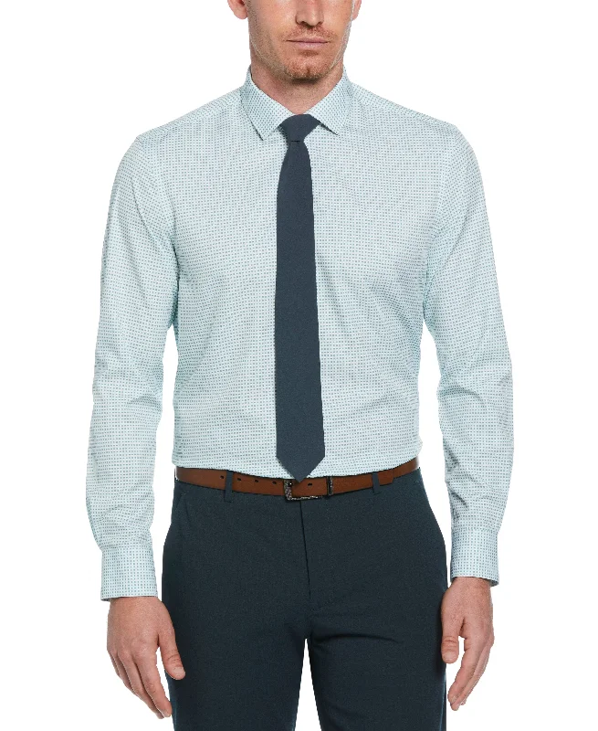 Slim Fit Big Check Dress Shirt