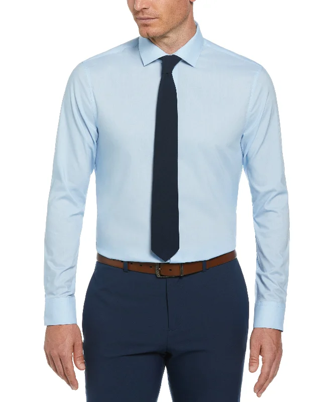 Slim Fit Luxe Button-Down Tencel Twill Shirt