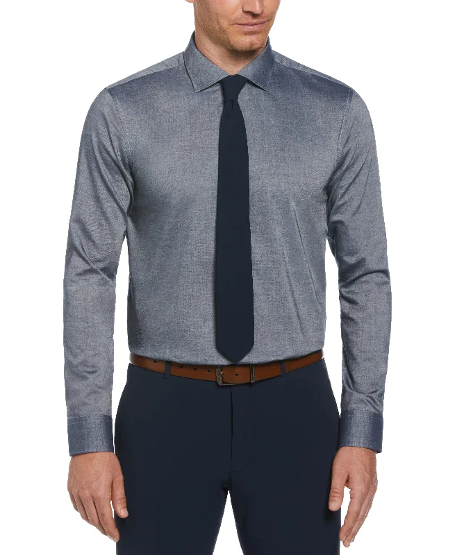 Slim Fit Luxe Button-Down Tencel Twill Shirt