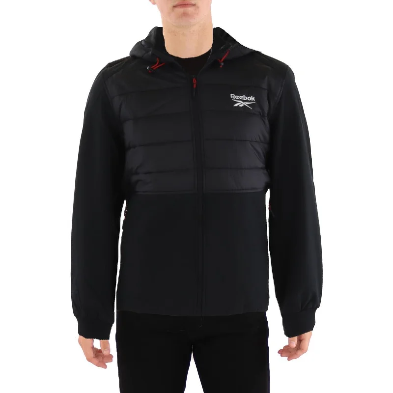 Reebok Mens Outdoor Athletic Soft Shell Jacket