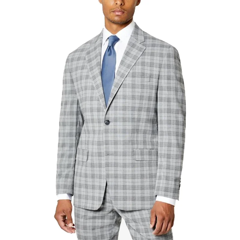 Sean John Mens Msalisbury Classic Fit Professional Two-Button Blazer