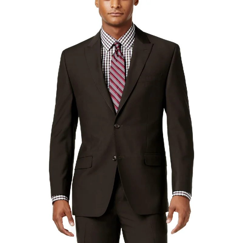 Sean John Mens Msalisbury Classic Fit Suit Separate Two-Button Blazer