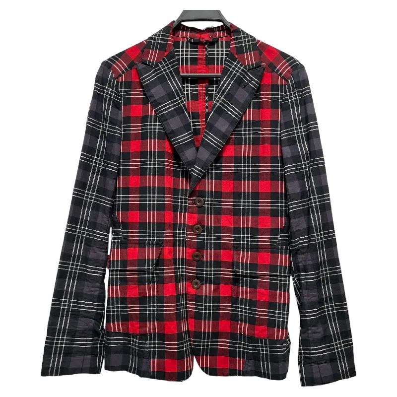 Vivienne Westwood MAN//Jacket/46/RED/Cotton/Plaid//