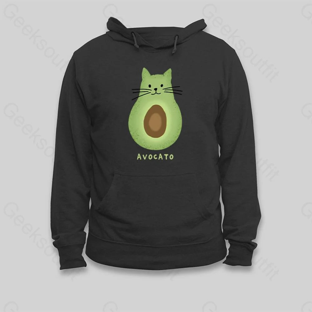 Avocato Cat Avocado Pun Hoodie