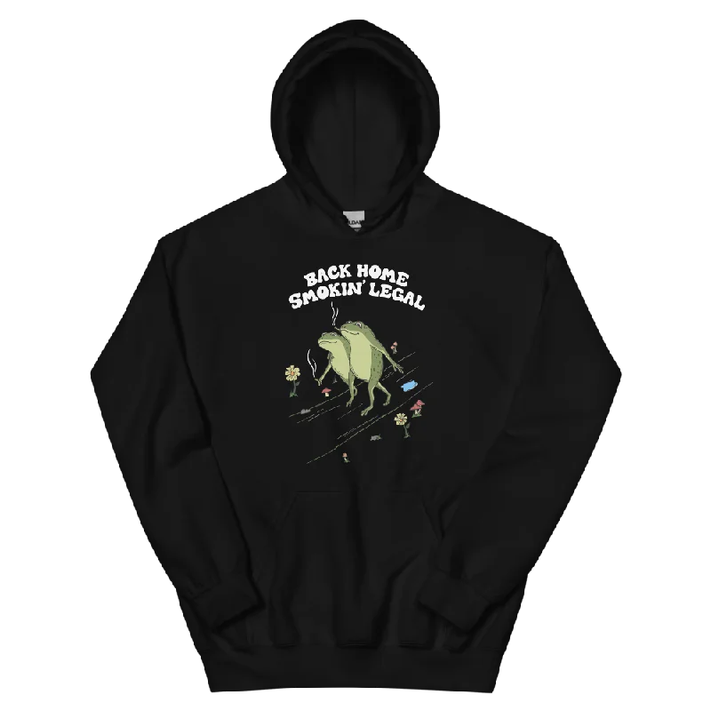 Back Home Smokin Legal Graphic Hoodie