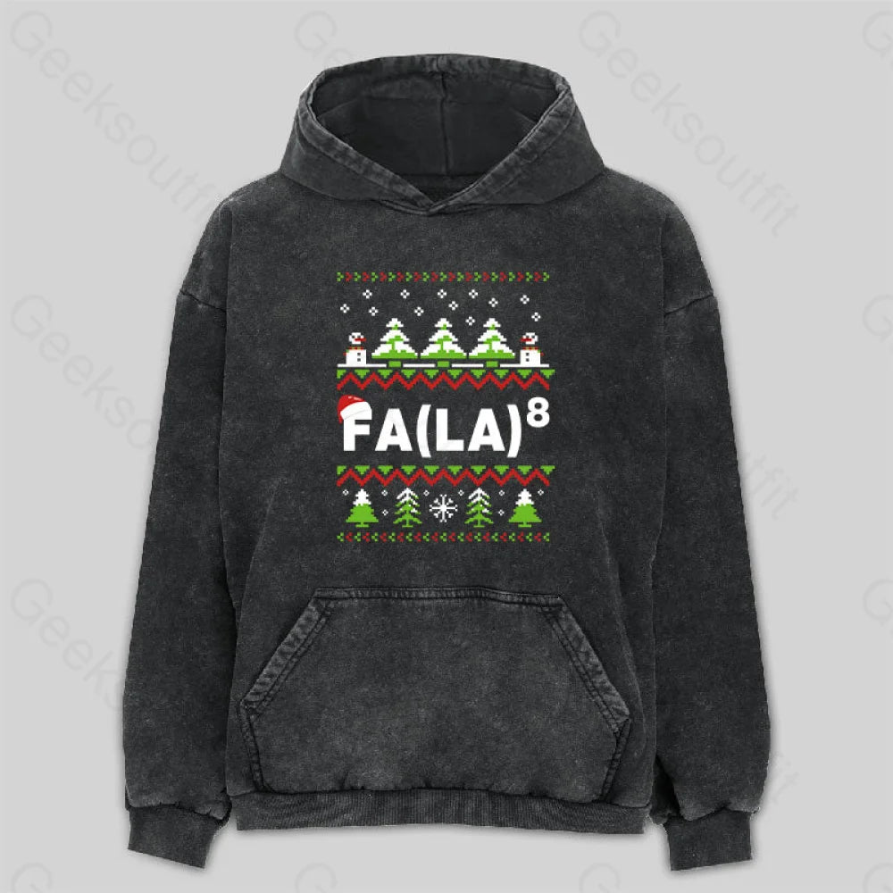 Christmas FA (LA)8 Washed Hoodie