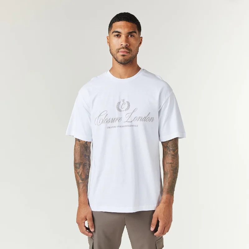 CLSR Wreath T-Shirt | White