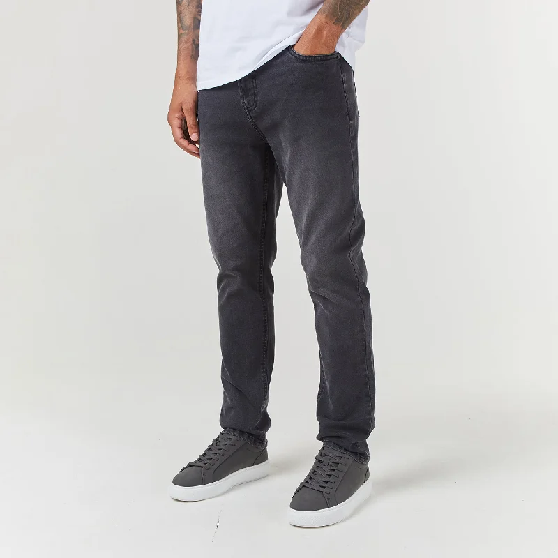 Regular Fit Denim Jean | Grey Wash