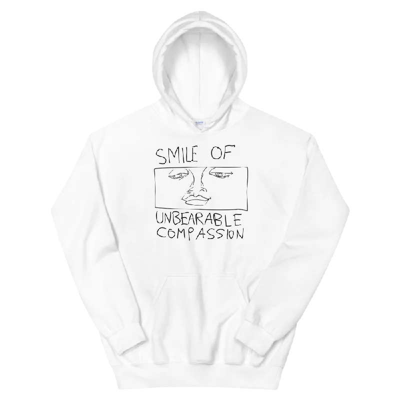 Smile Of Unbearable Compassion Doodle Graphic Hoodie