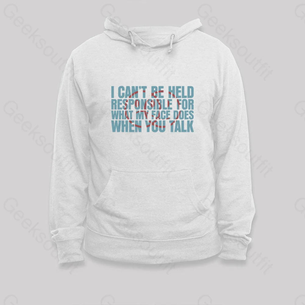 Talk Face Hoodie