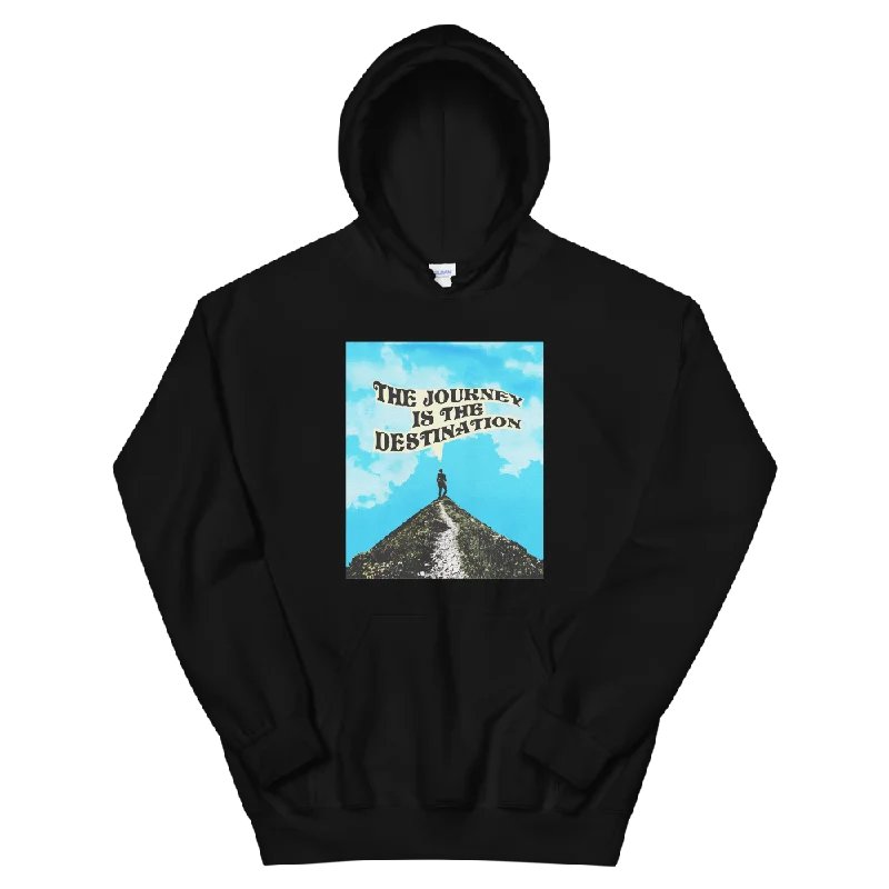 The Journey Is The Destination Graphic Hoodie