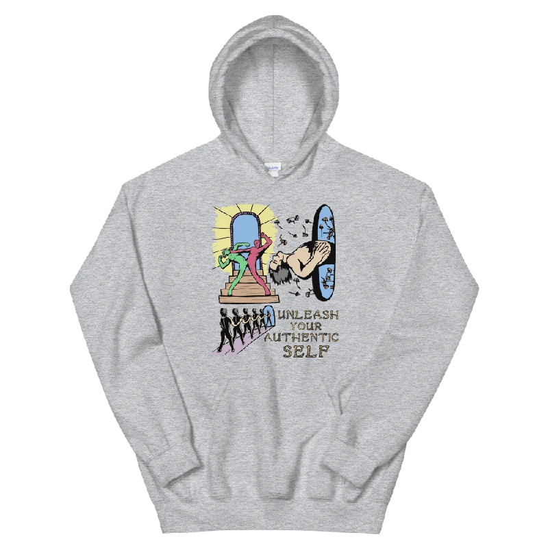 Unleash Your Authentic Self Graphic Hoodie