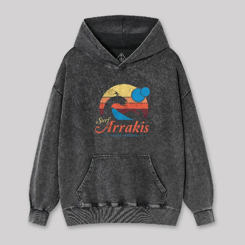 Visit Arrakis Washed Hoodie