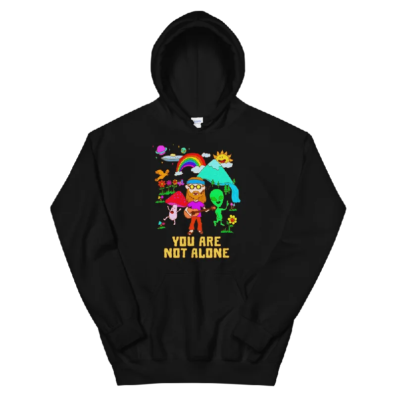 You Are Not Alone Graphic Hoodie