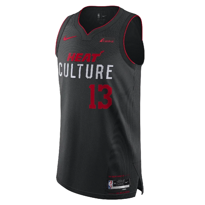 Bam Adebayo Nike HEAT Culture Authentic Jersey