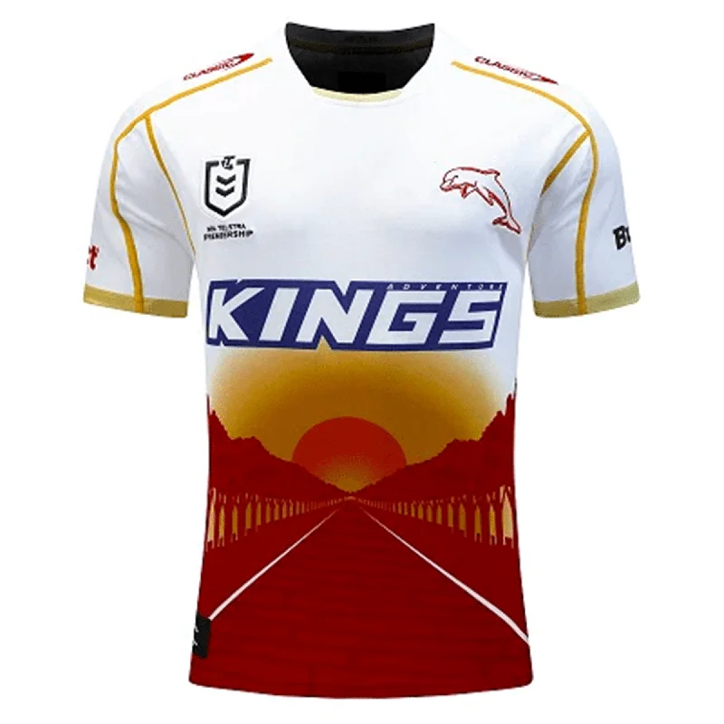 Dolphins NRL Heritage Jersey by Classic Sportswear