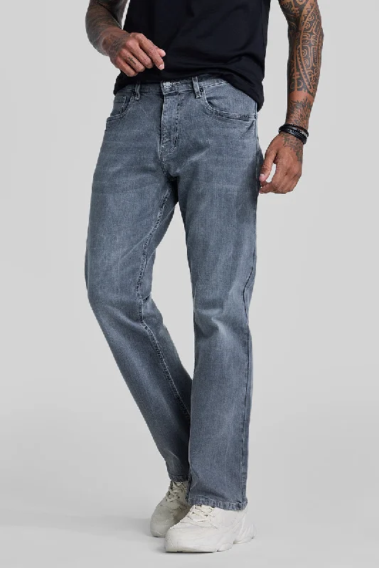 Light Grey Bootcut Jeans