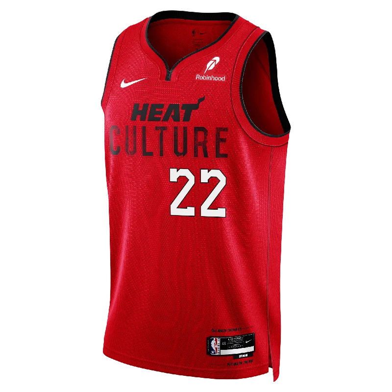 Jimmy Butler Nike HEAT Culture: Blood Red Swingman Jersey