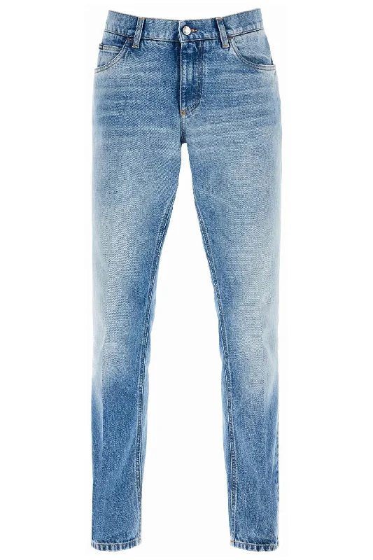 DOLCE & GABBANA low-rise regular fit jeans