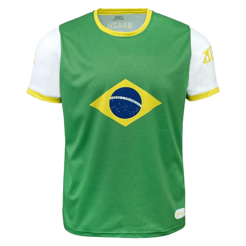 Nations of Rugby Brazil Sevens Rugby Flag Jersey