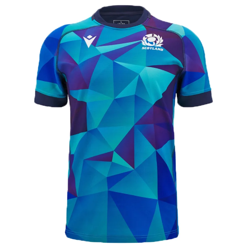 Scotland Blue Training Jersey 24/25 by Macron