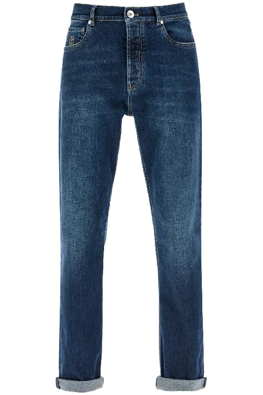 BRUNELLO CUCINELLI "stretch denim iconic fit jeans for a