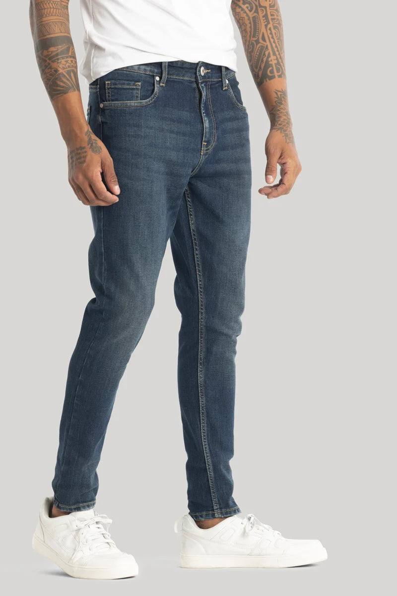 Vito Spruce Blue Skinny Fit Jeans