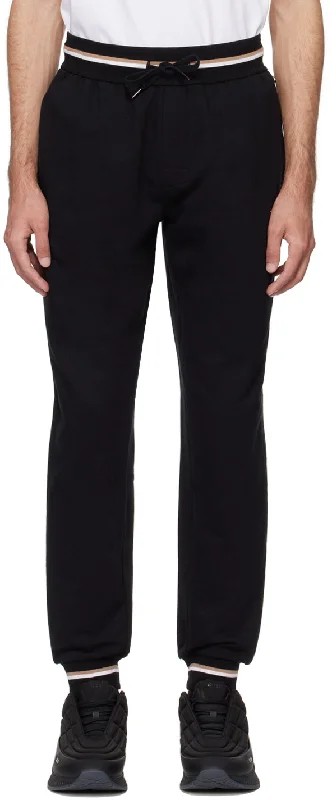 Hugo Boss Men's Iconic Track Pants, Black